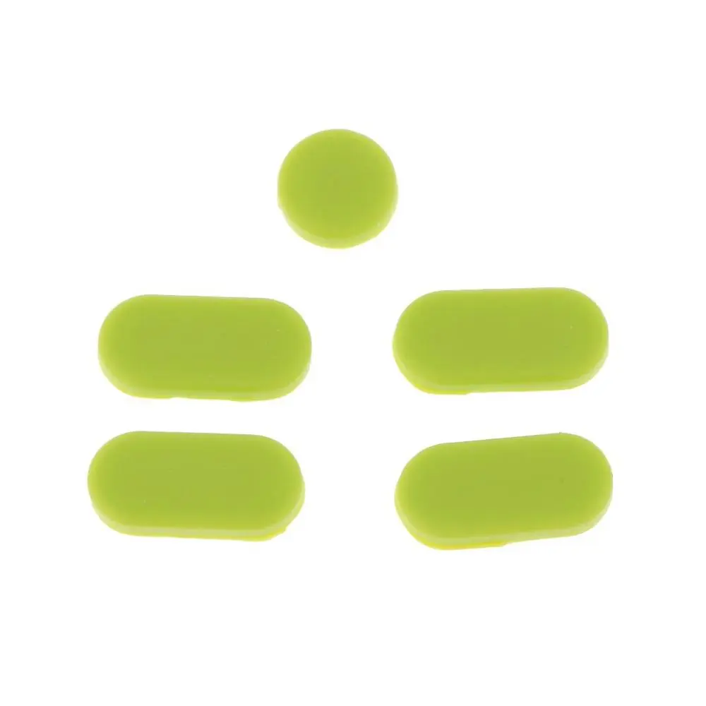 5x Silicone Laptop PC Charger Port Plug Cap Stopper Cover