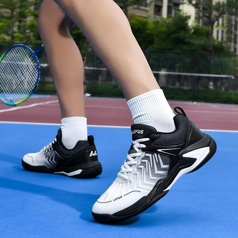 Badminton Shoes for Kids Rubber Shoes Outdoor Tennis Shoes Table Tennis Shoes Sports Shoes Childre Shoes Indoor Slip-On Shoes Tra Light 3