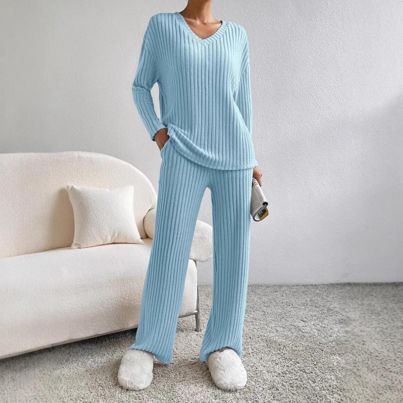 【2024 Fall Winter New-Arrival】Women's Pajama Sets Long Sleev - TikTok Shop