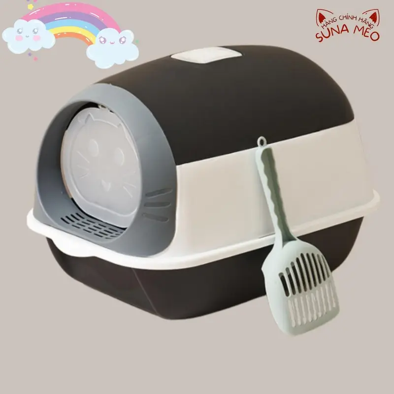 Nhà vệ sinh cho mèo size lớn phù hợp cho mèo tới 7kg 3