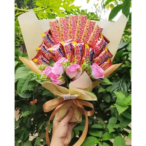 buket silverqueen beng beng bunga  hadiah wisuda hadiah ulang tahun valentine