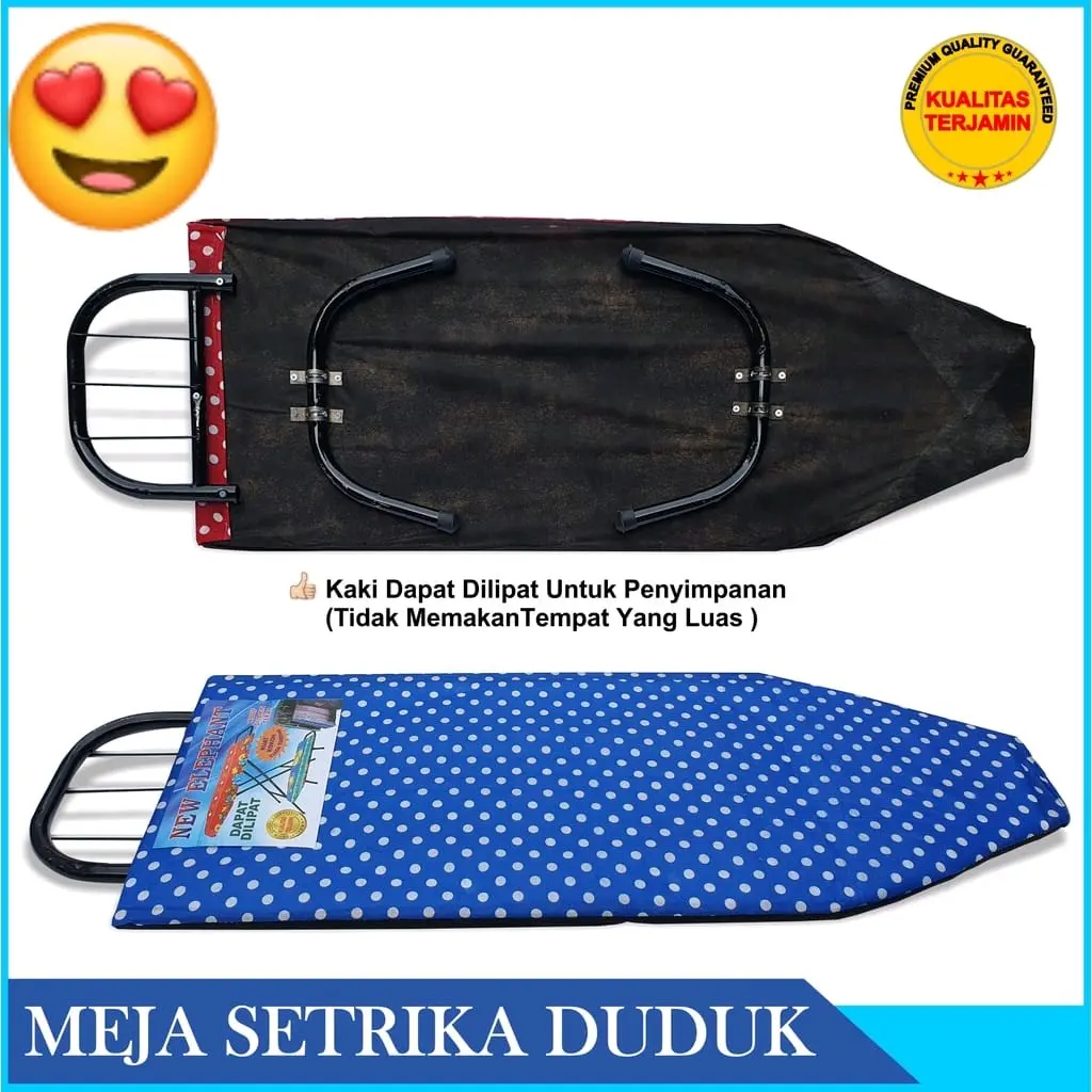 meja setrika duduk