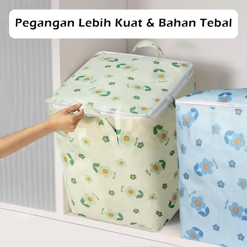 Storage Box Lipat Organizer 3 SIZE Storage Box Penyimpanan Baju Multifungsi Murah Berkualitas XZ-5 kotak  penyimpanan 4