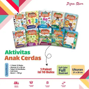 Paket Learn & Play - Aktivitas Anak Cerdas - Ziyadbooks - Dizen Store