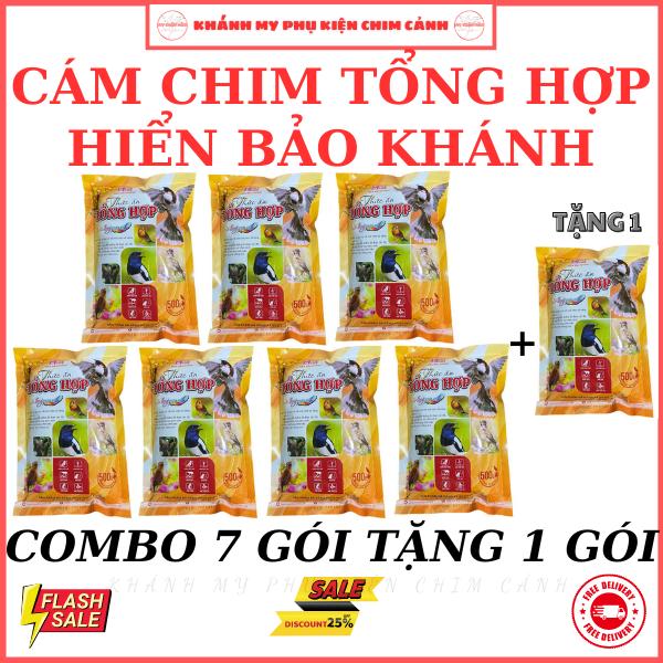 Combo 7 tặng 1 cám chim Tổng Hợp Hiển Bảo Khánh