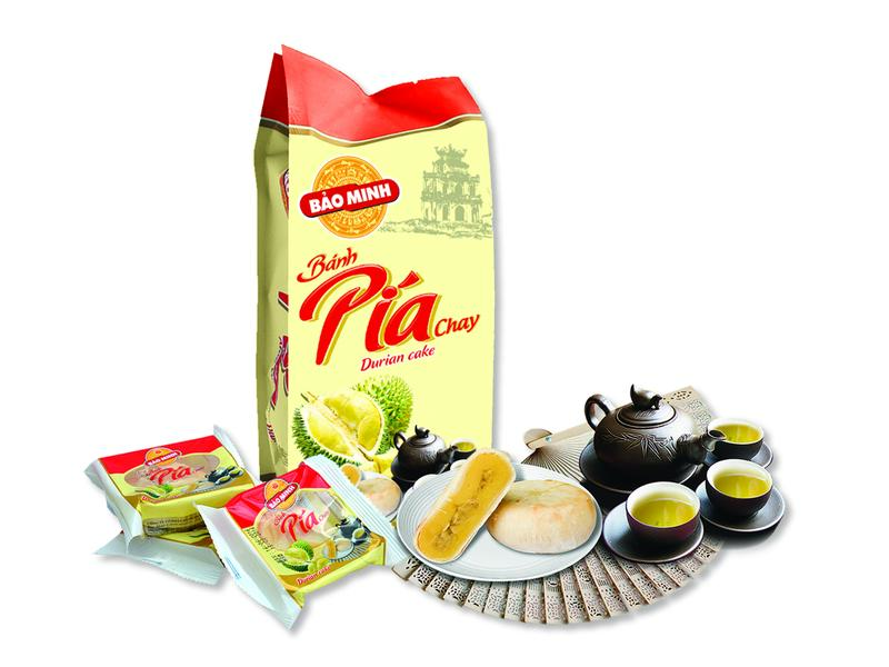 Bánh pía chay Bảo Minh 300g đậm vị sầu riêng 4