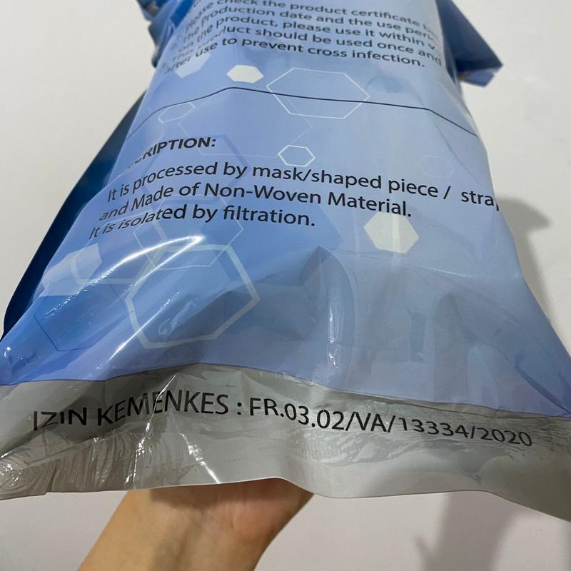 I-Care Masker Mulut KF94 Earloop Warna Hitam-Putih 1 Box Isi 50pcs untuk Dewasa & Remaja Efektif Menyaring Partikel, Debu, Kotoran, Mikroorganisme, Bakteri Kuman 4
