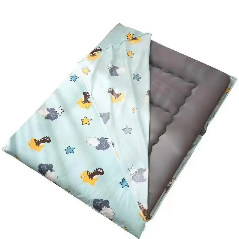 {Xiaoqian Home Furnishings} Ga nệm vỏ áo bọc nệm topper thun lạnh Ý và CottonPoly 2 mặt có khoá kéo 1m 1m2 1m4 1m6x2m 1m8x2m 0