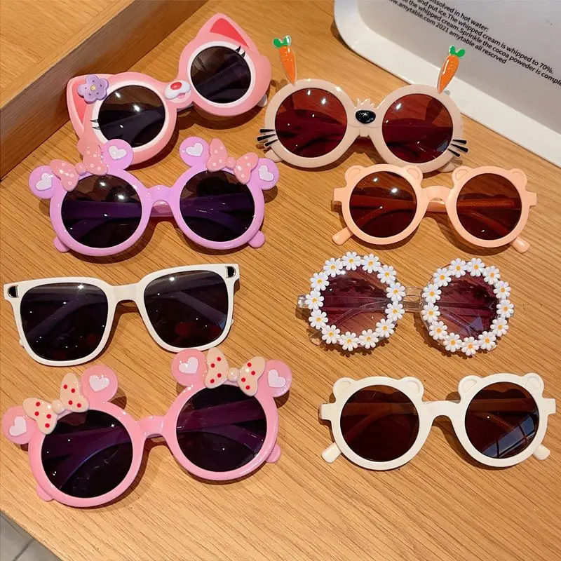 Fashion children sunglasses for boys and girls cute kids sunglasses children toys UV protection sunglasses for girls