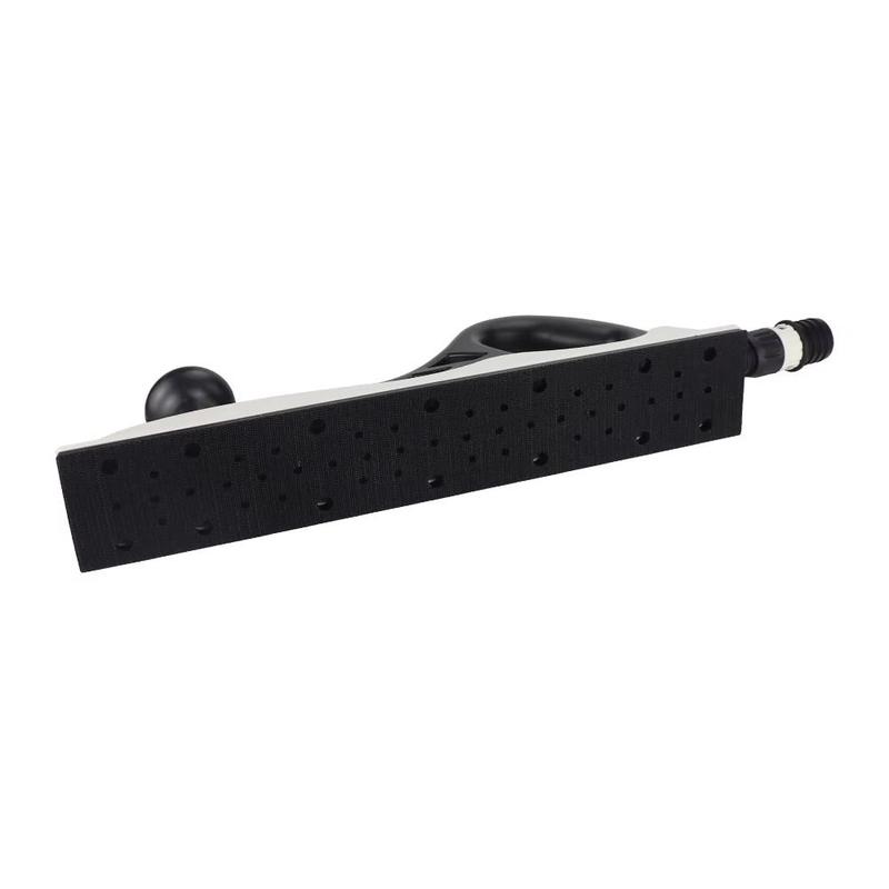 Product Introduction of Easy To Use 125/200/400mm Square Hand Grinding Plate Hook Loop Vacuum Dust Collection Hand Sanding Block Sanding Pad Plastic Polishing Plate Car Repair 17