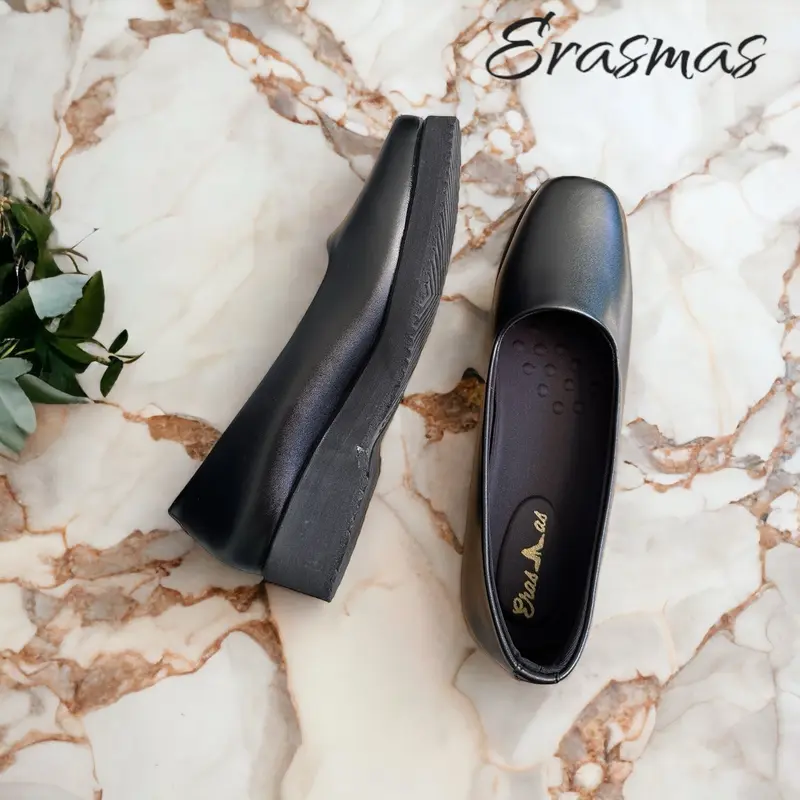 Erasmas B4 hak 3cm - Sepatu Kantor Wanita Sepatu Dinas Wanita Sepatu Kerja Wanita Sepatu Wedges Wanita Sepatu Persit Sepatu Bhayangkari 2