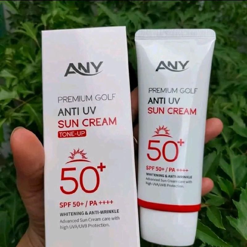 [Mua 1 Tặng 1] Kem Chống Nắng ANY PREMIUM GOLF ANTI UV TONE-UP SPS50+ Nâng Tone Trắng Hồng Không Cần Mekup 5