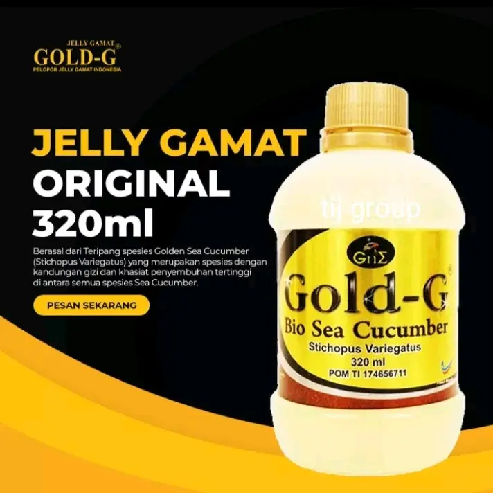 Jelly Gamat Gold G 320 Ml Teripang Emas Gamat Gold 1