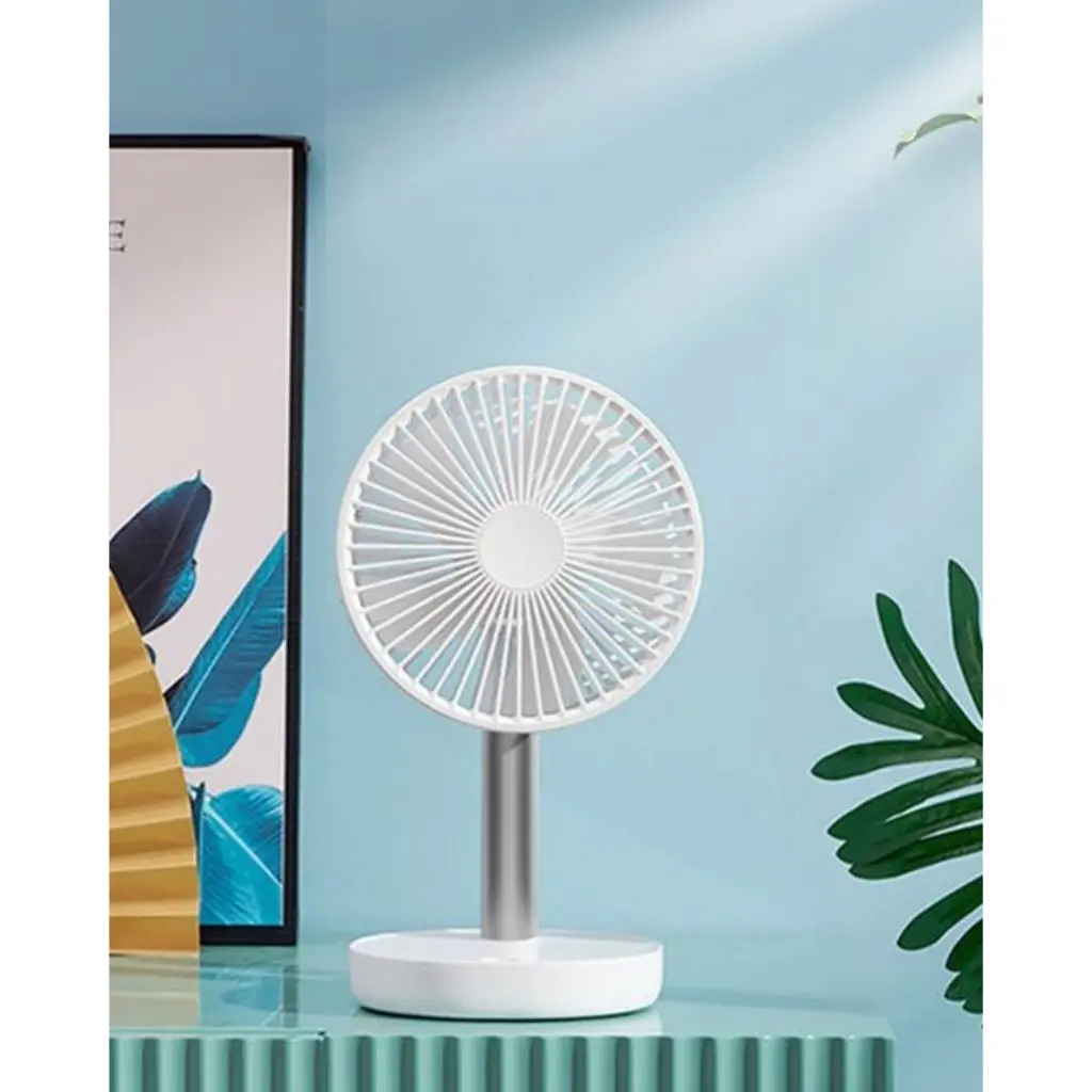 Quạt Tích Điện Để Bàn X.iao.mii JIPIN JP-F05, Pin 4000mAh, Động cơ không chổi than, thêm ngăn chứa hương liệu
