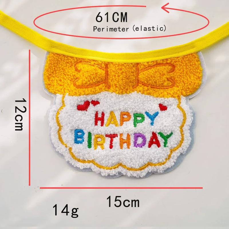 Product Introduction of Cute Dog Birthday Outfits Puppy Birthday Hat Cat Dog Birthday Bandana Boy Girl Pet Party Accessories for Small and Medium Dogs 29