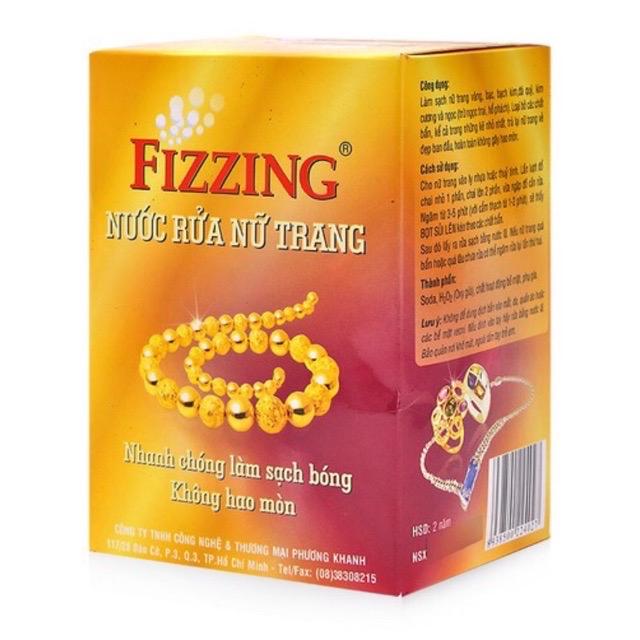 Nước Rửa Nữ Trang Vàng Bạc Fizzing 35ml Làm Sạch