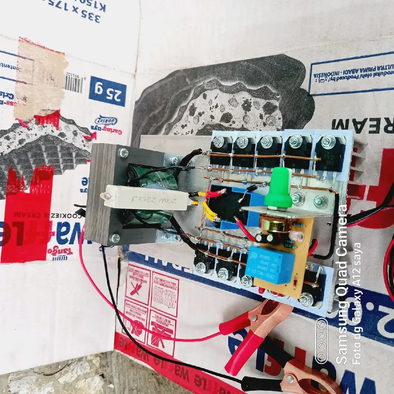 MESIN POWER INVERTER PAC 10TR+fliplop sudah teruji berkualitas 2