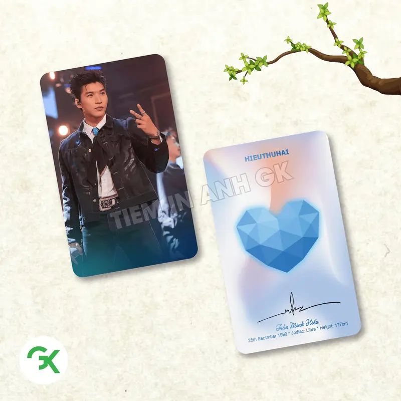 Photocard HIEUTHUHAI (P1) - Trần Minh Hiếu - Anh trai Say Hi - Size 5.5x9cm 8