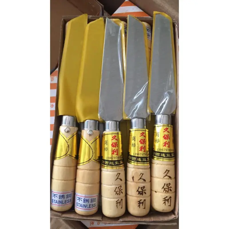 Combo 4 Chiếc Dao Gọt Hoa Quả Cán Gỗ, Lưỡi Bằng Thép Dài 21cm ( 4 CÁI) 4