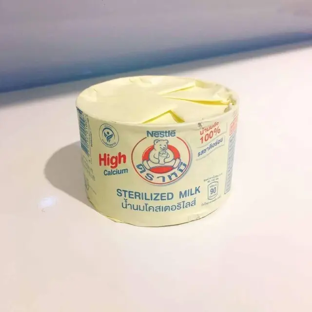Sữa Gấu Thái Lan Mix 6 Lon Vàng 6 Lon Xanh Giàu Canxi Không Đường 3