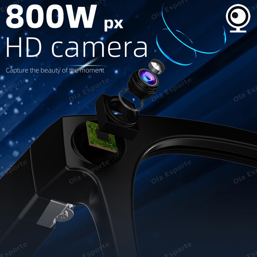 NEW AI Smart Glasses HD Camera LED light Smart navigation Bluetooth Calls Meeting Video Record Music Outdoor Sports Sunglasses - Image 2