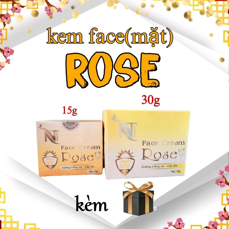 *** kem face Dưỡng Ẩm Da rose NT  ****