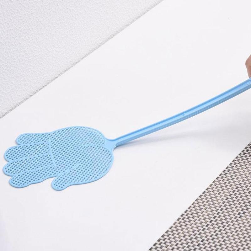 Product Introduction of 1/6 Creative Palm Fly Swatter Manual Model Plastic Fly Swatter Mosquito Swatter Lengthened Thickened Large Anti-mosquito Swatters 22