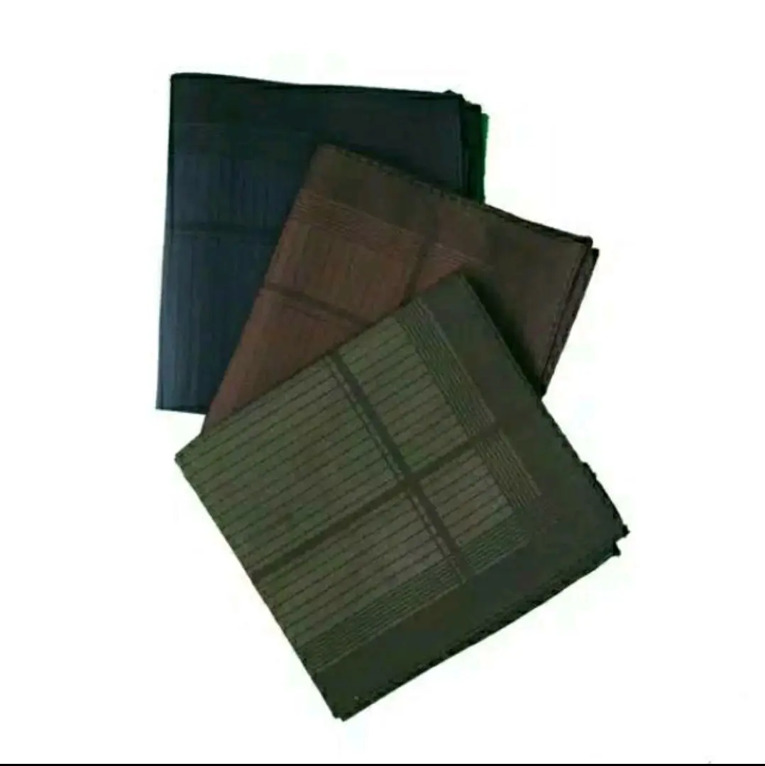 Sapu Tangan Pria Katun Handkerchief Saputangan Premium Selampe Lelaki Cowok