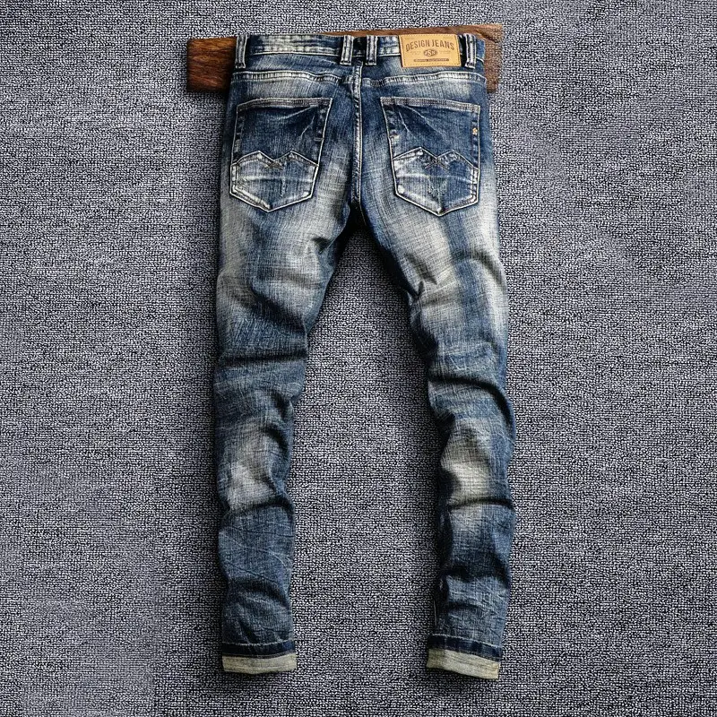 QUẦN JANE NAM [ 986 - CAO CẤP] Menswear Kem Jean Pants Tim 4