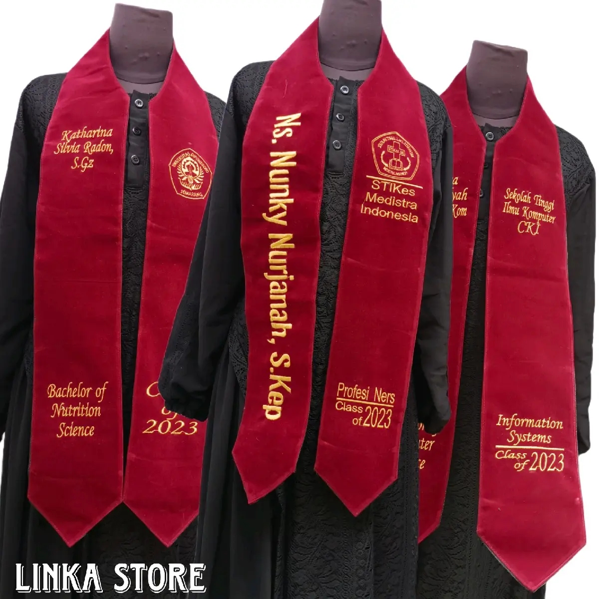 SELEMPANG WISUDA LEHER (tnpa List)