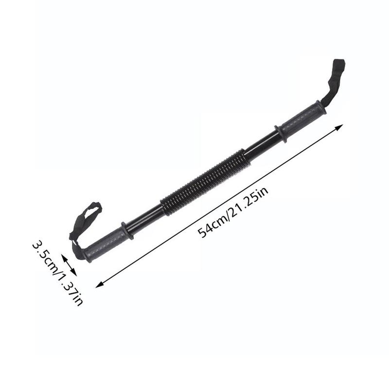 Product Introduction of 1 Pc Heavy Duty Power Twister Spring Bar Resistance Strength Bar Bend Chest Arm Training Exercise Fitness Equipment 0