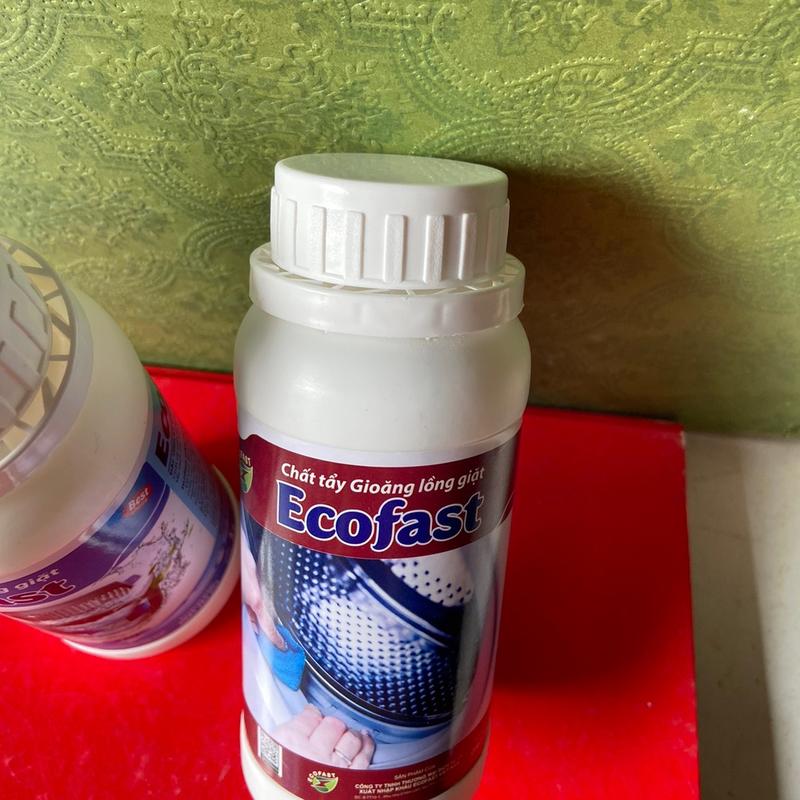 Combo Tẩy Mốc Gioăng Cao Su ecofas. Bột Tẩy Lồng Máy Giặt Ecofas  Làm Sạch Mảng Mốc. 1