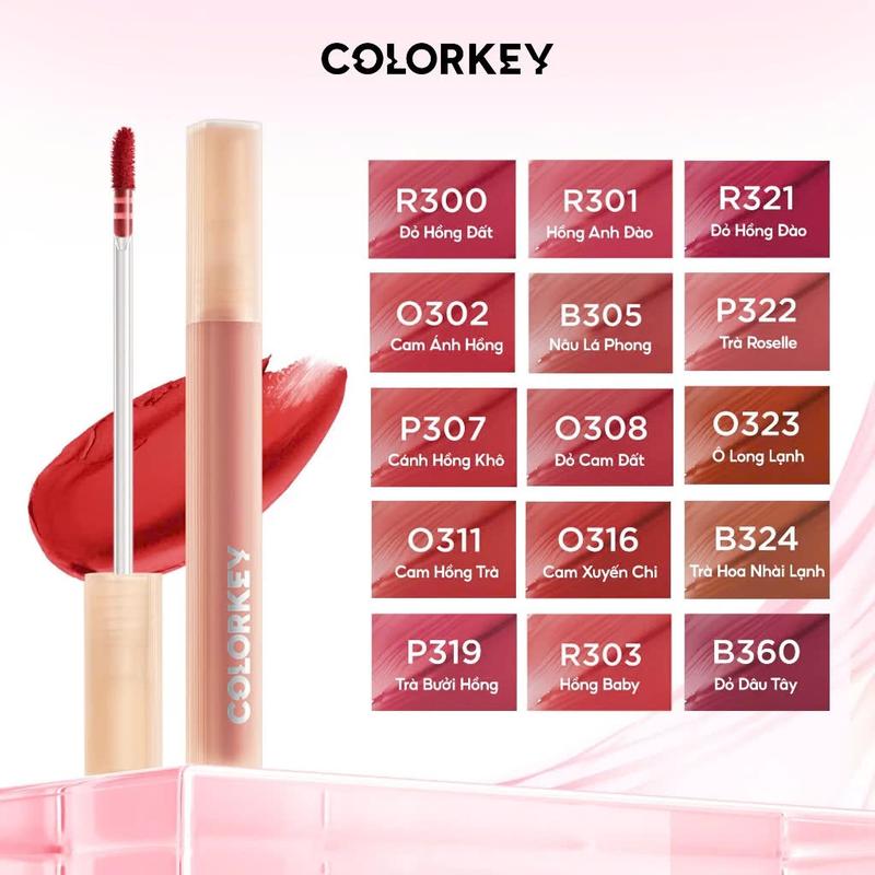 Son COLORKEY Watery Tint Bền Màu Lâu Trôi, Không Dính Cốc, Siêu ...