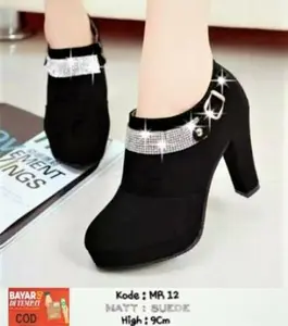 MP STORE - SEPATU BOOTS OOTD WANITA KOREAN STYLE MR 12
