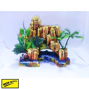 Tebing Jembatan / Hiasan Aquascape / Hiasan Aquarium / Tebing Aquarium / Ornament Akuarium Buatan Tanggan
