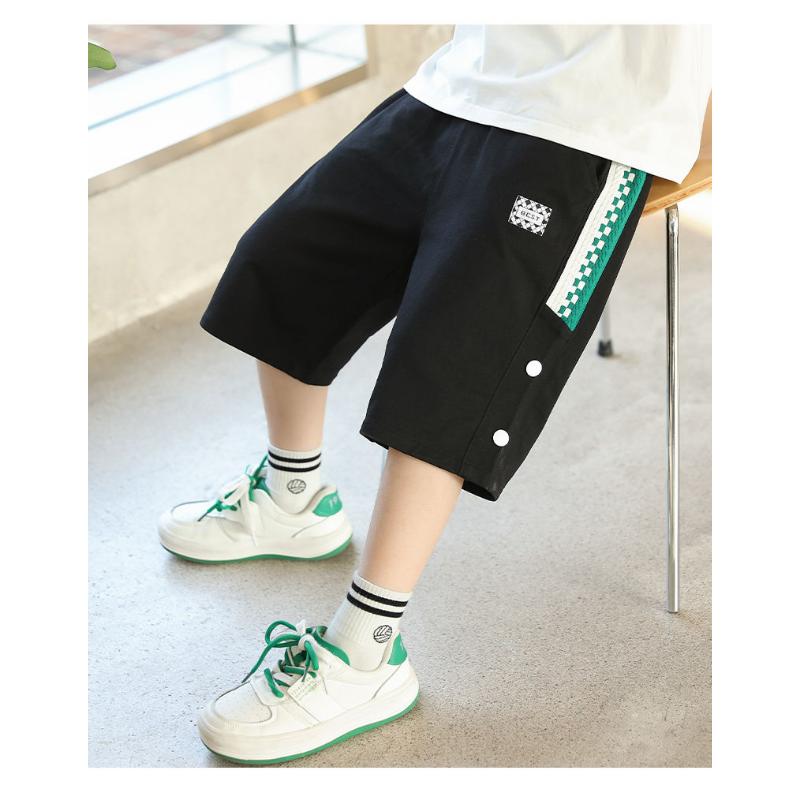 Product Introduction of Boys Shorts For Summer Hot Teen Shorts For Summer Medium And Large Children's Loose Five-point Pants Comfortable Sports 27