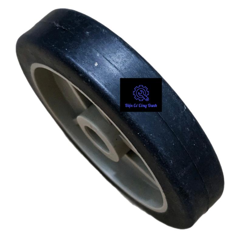 Bánh xe 16x120 (lỗ 16mm, đường kính 120mm) lắp máy bơm hơi/ máy nén khí 2
