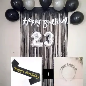 PAKET DEKORASI ULTAH FREE BANDO DAN SELEMPANG