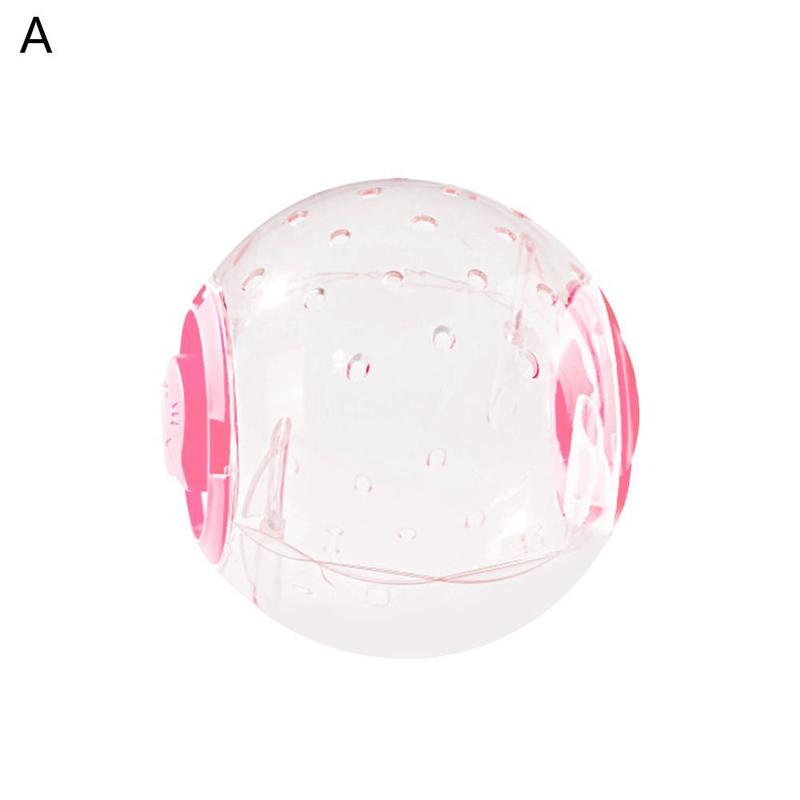 Product Introduction of Hamster Toy Ball Transparent Rolling Ball Plastic Silent Wheel Toy Running Pet P9W7 25