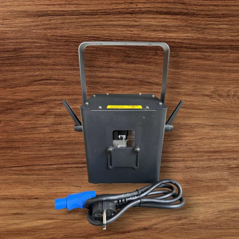 Đèn chiếu Laser Sân Khấu 2W (Viết Chữ, Vẽ Hình Bằng App Điện Thoại Di Động + DMX) Cảm Biến Âm Thanh 5