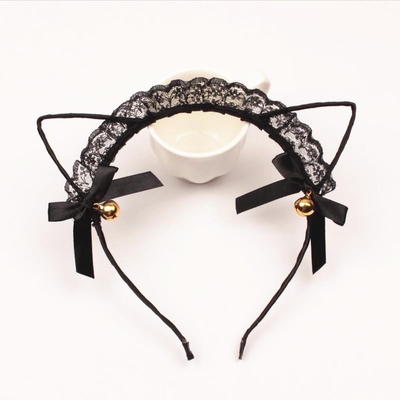 Băng đô tai mèo chuông, băng đô cosplay tai mèo thời trang dễ thương cho nữ 5