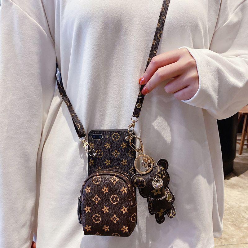 Ốp Điện Thoại, Dành Cho Apple 15, 14, 13, 12, 11, Xs, Xr, Xs Max, 78P, Thiết Kế Hoa Nhỏ Sang Trọng, Có Dây Đeo Chéo, Có Dây Đeo, Túi Tiền Xu, Chống Rơi, Thích Hợp Cho Nữ  Phụ Kiện Phone