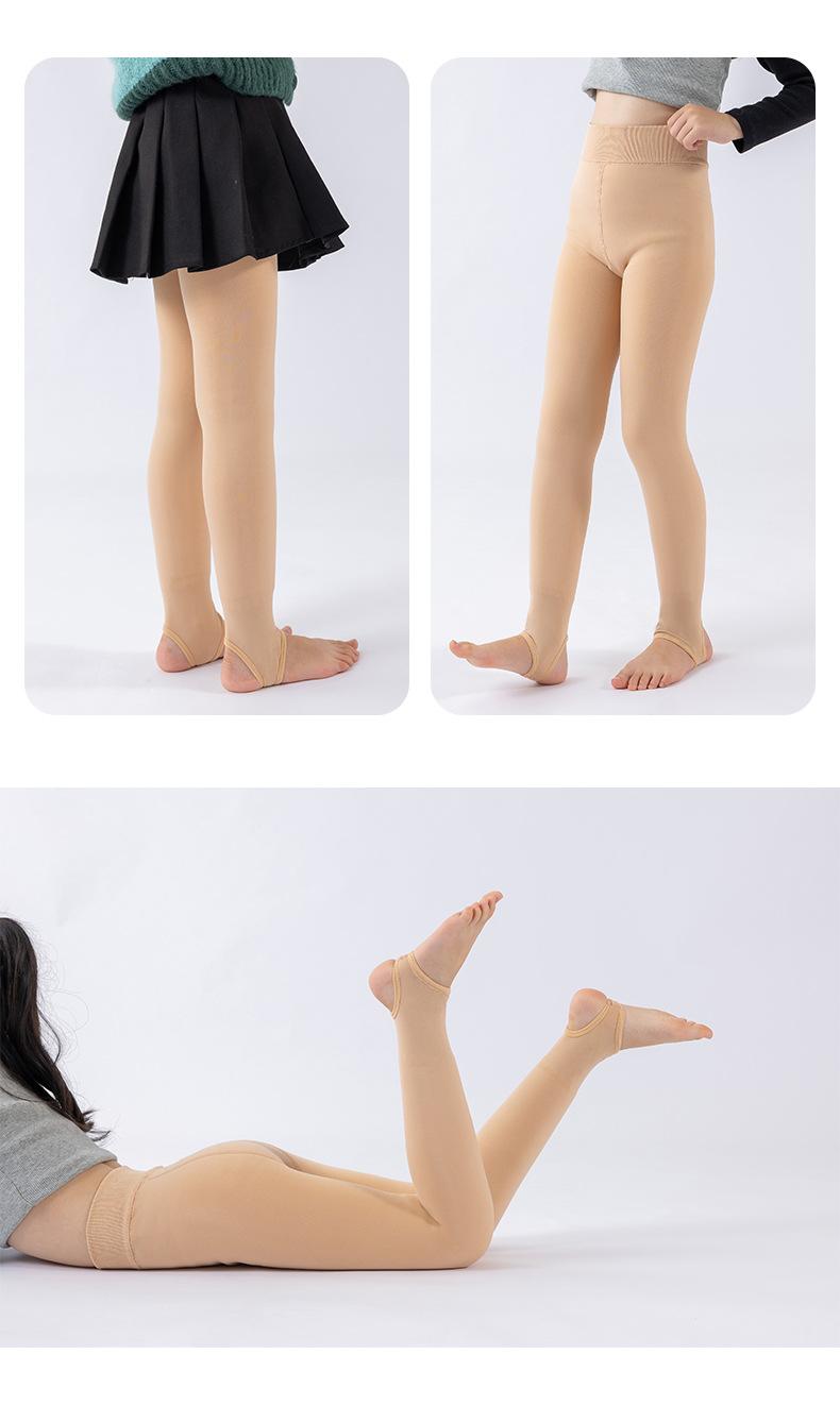 Product Introduction of Quần Tất Trẻ Em, Lót Lông Cừu, Dày Dặn, Màu Da Thịt, Thích Hợp Cho Bé Gái, Đàn Hồi Cao, Chống Pilling, Màu Trắng, Thích Hợp Cho Mùa Thu Và Mùa Đông, Quần Bó Khiêu Vũ, Năm 2025 19
