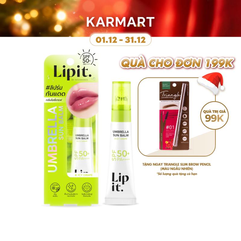  Son Dưỡng Môi Chống Nắng Lip It Umbrella Sun Balm SPF50+ Pa++++ 