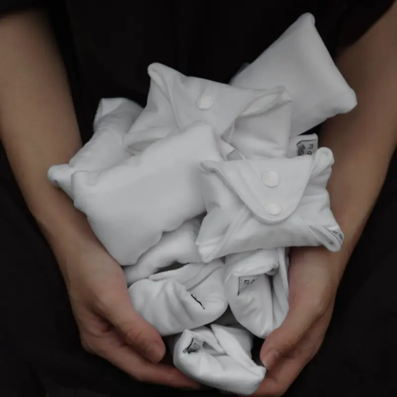 maramata | [MEDIUM PADS SET] set isi 3 - reusable menspad menstrual pad pembalut kain cuci ulang ramah lingkungan 3