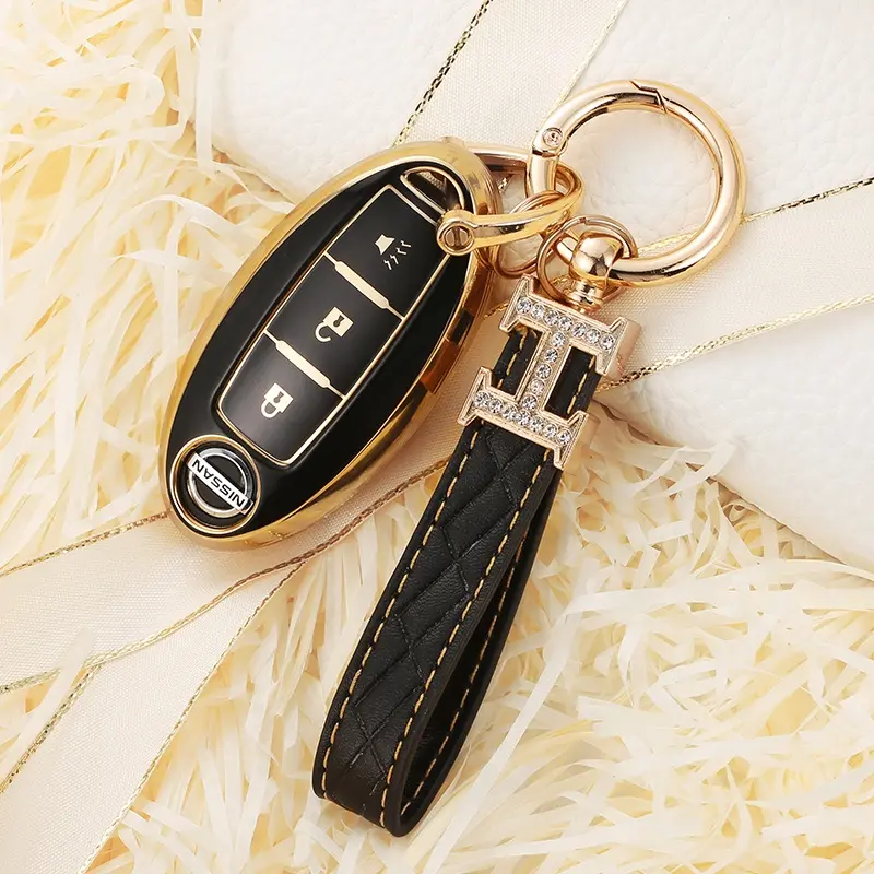 New TPU Car Key Case Cover Shell Fob For Nissan Qashqai X-Trail T31 T32 Juke J10 J11 Tiida Altima Pathfinder Kicks For Infiniti