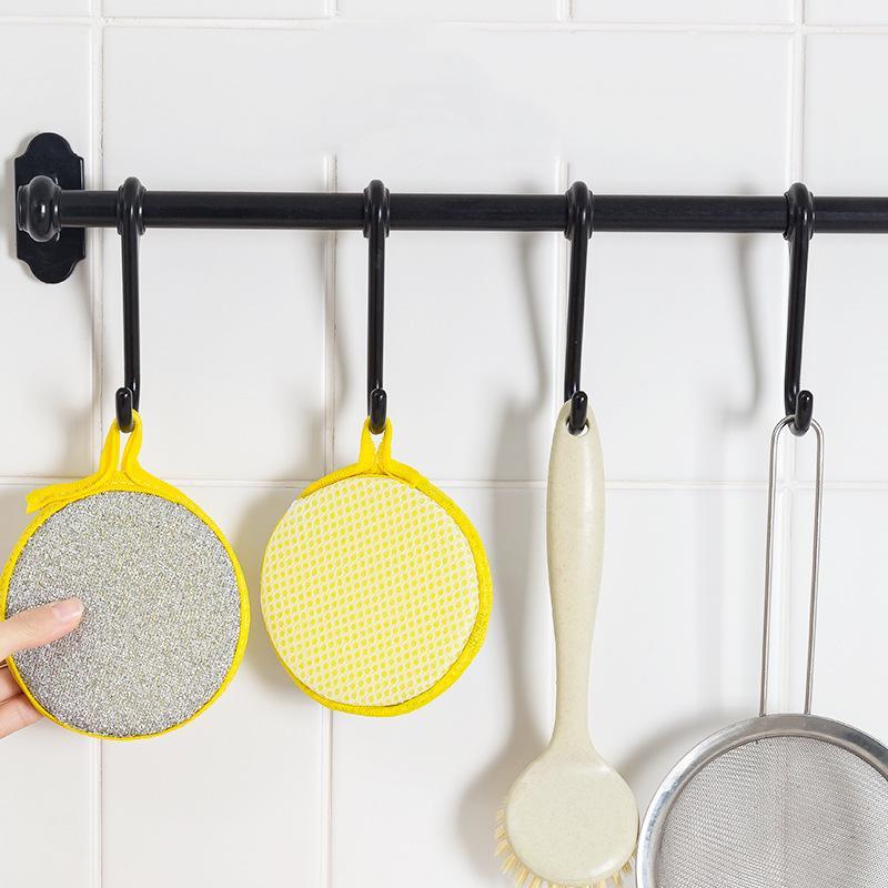 10/5/3PCS Double Side Dishwashing Sponge Dish Washing Brush Pan Pot Dish Wash Sponges Household Cleaning Reusable Kitchen Tools 5