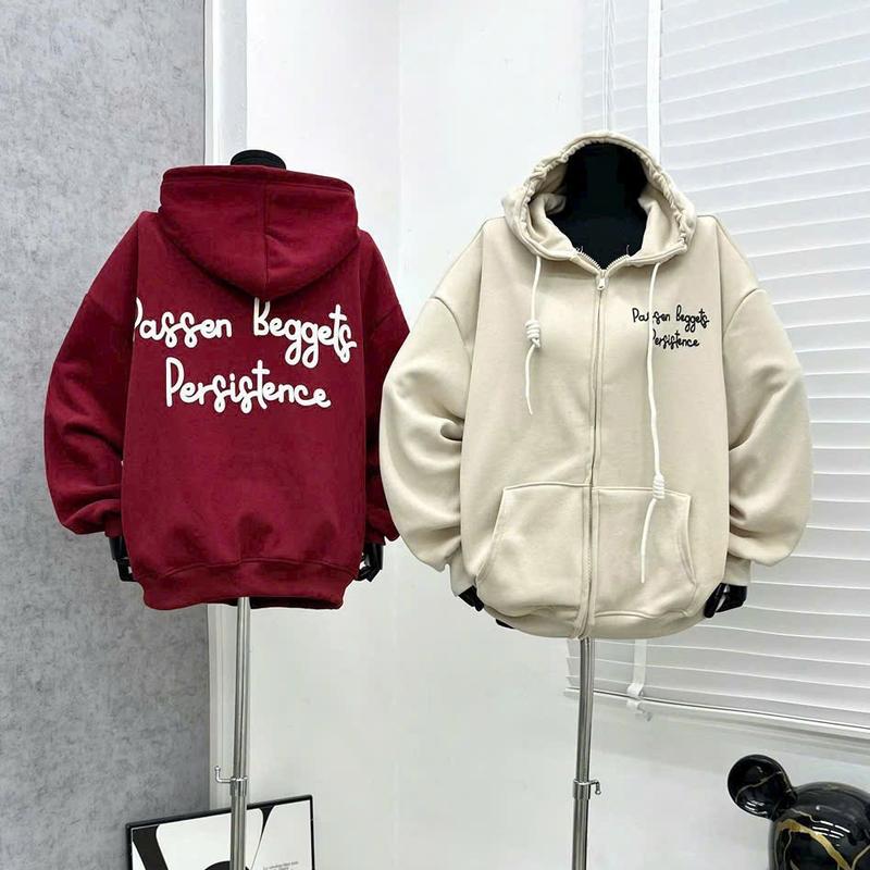 Product Introduction of Áo Khoác Hoodie Nam Nữ Passen Beggets Vải Nỉ Bông Xinh Xắn - Áo Khoác Nhẹ Chống Nắng Giữ Ám 10