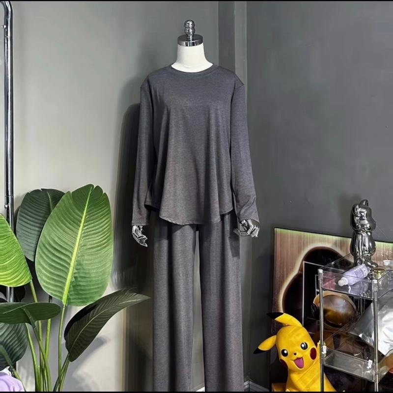 Set suông thun lạnh áo vạt bầu có túi Bigsize(45-85Kg)Top bán chạy đồ bộ nữ (BEST SELLER)VanPiu