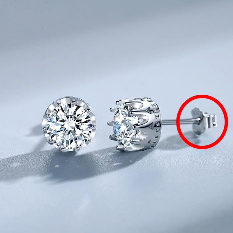 Chốt bạc đính bông tai HAVURA CB01 2